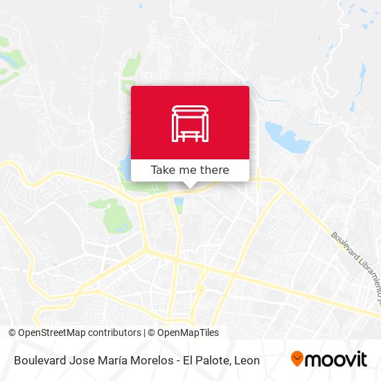 Mapa de Boulevard Jose María Morelos -  El Palote