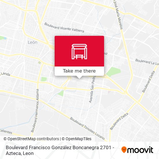 Boulevard Francisco González Boncanegra 2701 -  Azteca map