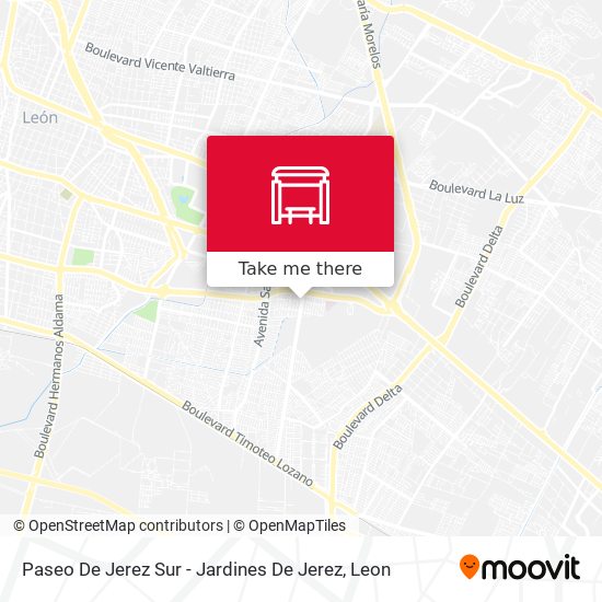 Paseo De Jerez Sur  -  Jardines De Jerez map