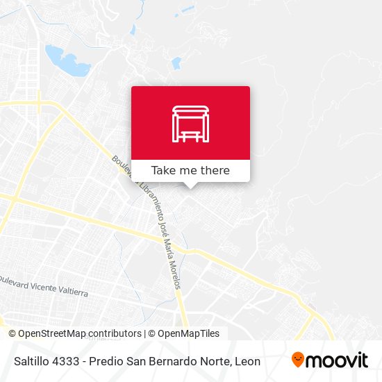 Mapa de Saltillo 4333 -  Predio San Bernardo Norte