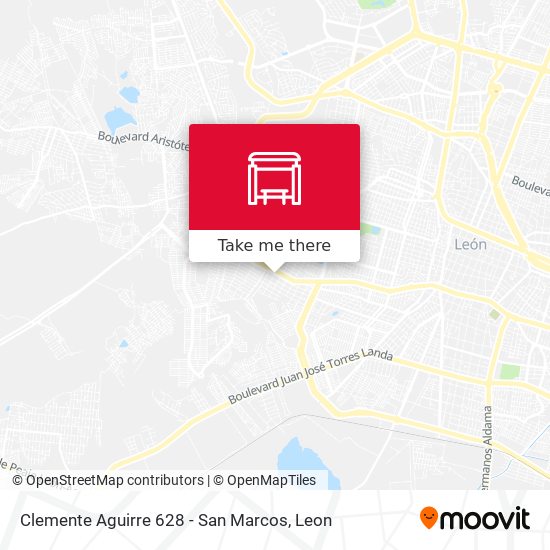 Clemente Aguirre 628 -  San Marcos map