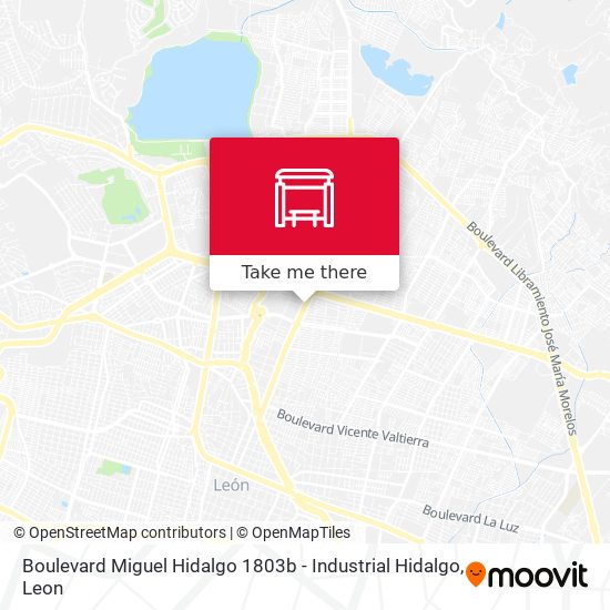 Mapa de Boulevard Miguel Hidalgo 1803b -  Industrial Hidalgo