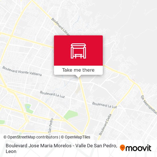 Mapa de Boulevard Jose María Morelos -  Valle De San Pedro