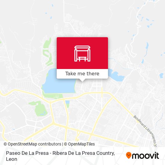 Mapa de Paseo De La Presa -  Ribera De La Presa Country