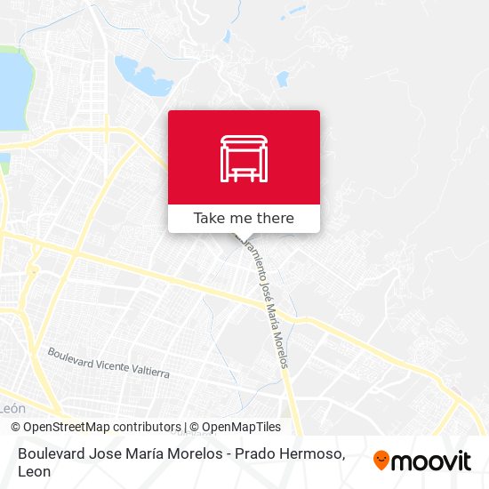 Mapa de Boulevard Jose María Morelos -  Prado Hermoso
