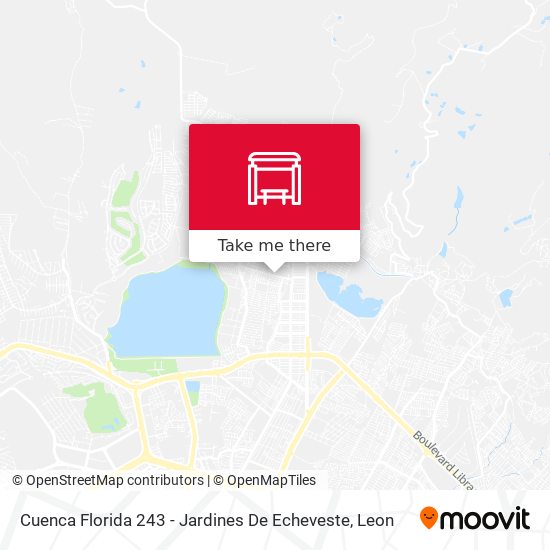 Mapa de Cuenca Florida 243 -  Jardines De Echeveste