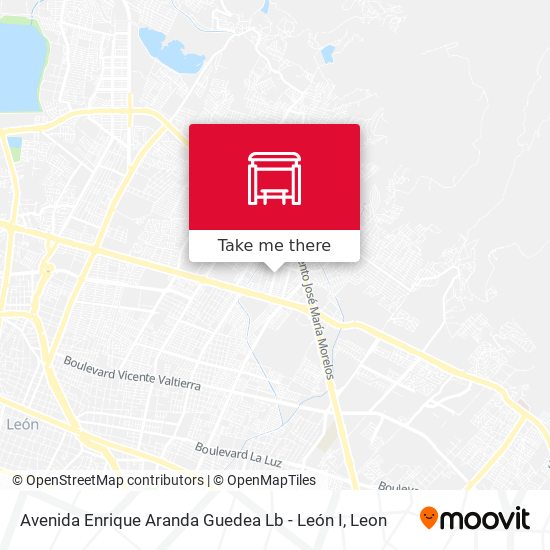 Mapa de Avenida Enrique Aranda Guedea Lb -  León I