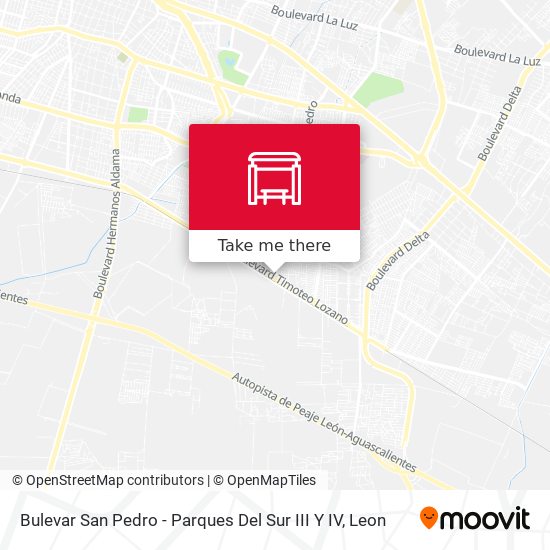 Bulevar San Pedro -  Parques Del Sur III Y IV map
