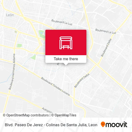Mapa de Blvd. Paseo De Jerez - Colinas De Santa Julia
