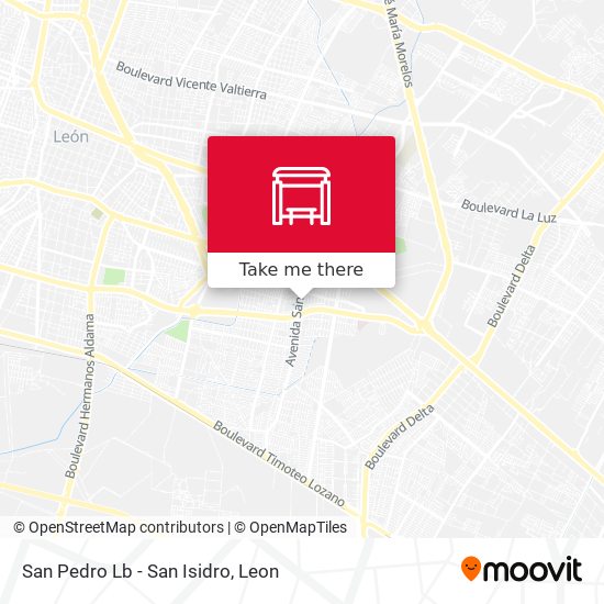 Mapa de San Pedro Lb -  San Isidro