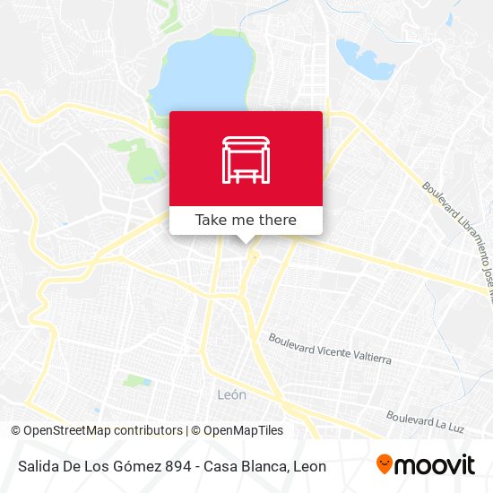 Salida De Los Gómez 894 -  Casa Blanca map