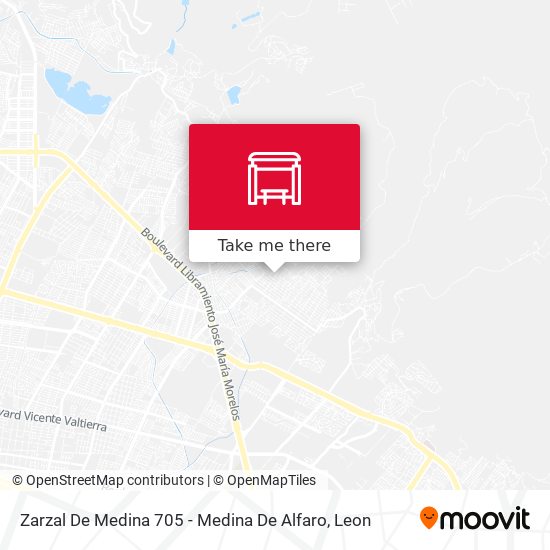 Zarzal De Medina 705 -  Medina De Alfaro map