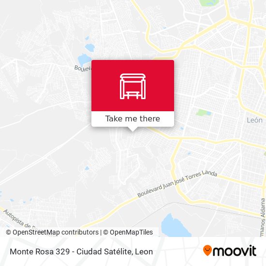 Monte Rosa 329 -  Ciudad Satélite map