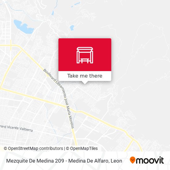 Mezquite De Medina 209 -  Medina De Alfaro map