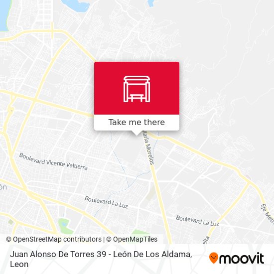 Juan Alonso De Torres 39 -  León De Los Aldama map