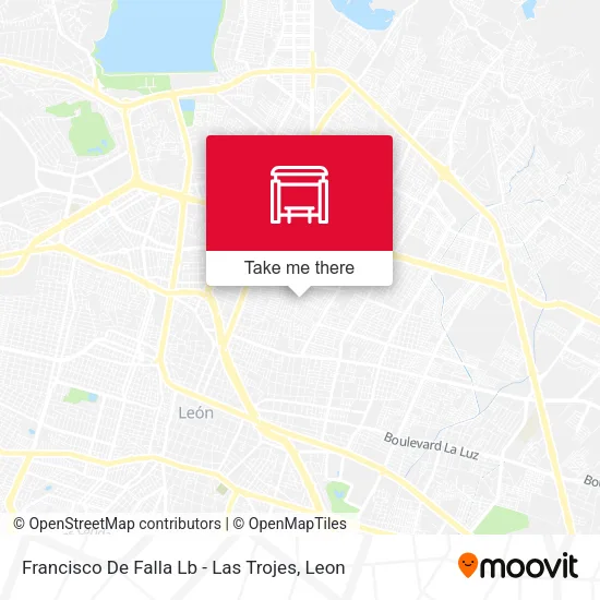 Francisco De Falla Lb -  Las Trojes map
