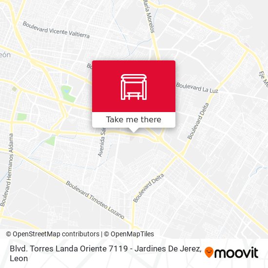 Mapa de Blvd. Torres Landa Oriente 7119 -  Jardines De Jerez