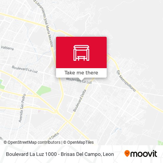 Boulevard La Luz 1000 -  Brisas Del Campo map