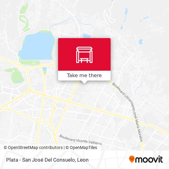 Plata -  San José Del Consuelo map