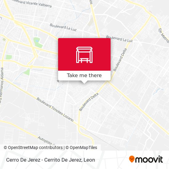 Cerro De Jerez -  Cerrito De Jerez map