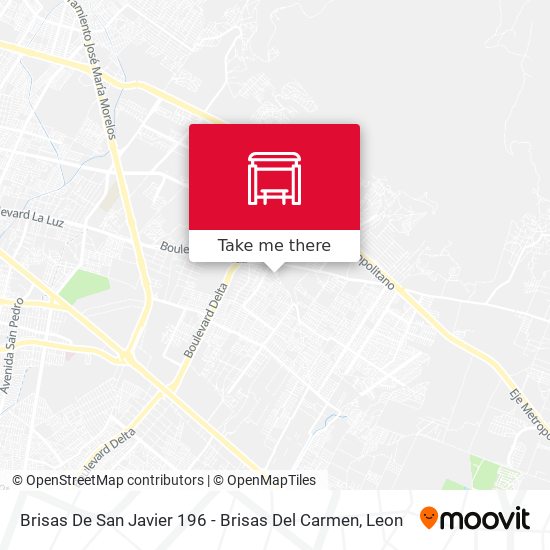 Brisas De San Javier 196 -  Brisas Del Carmen map