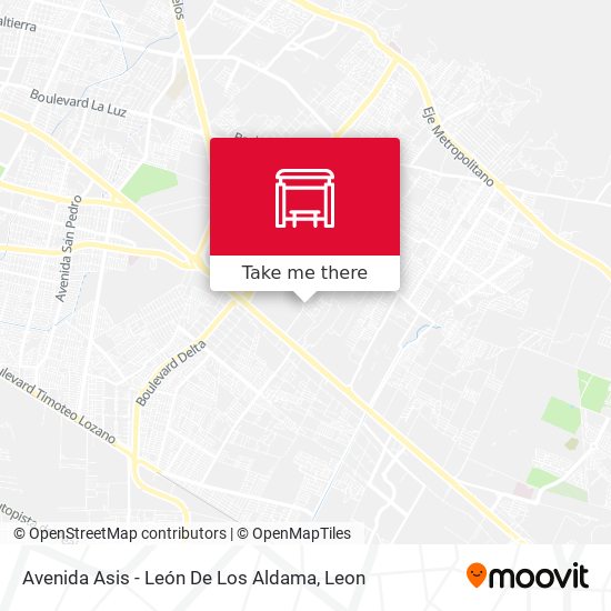 Mapa de Avenida Asis -  León De Los Aldama