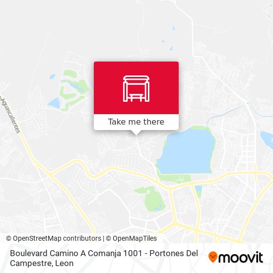 Mapa de Boulevard Camino A Comanja 1001 -  Portones Del Campestre