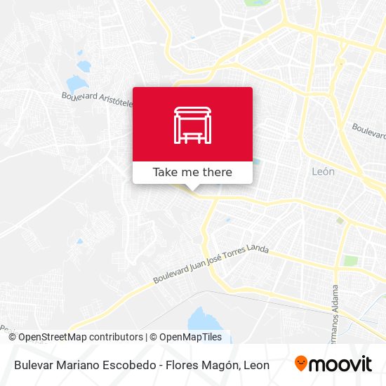 Bulevar Mariano Escobedo -  Flores Magón map