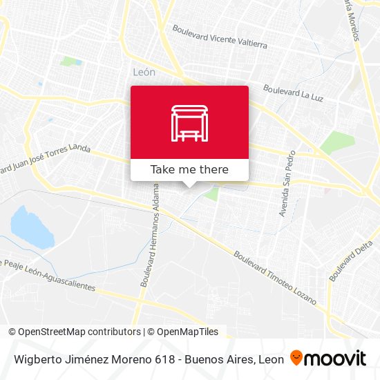 Wigberto Jiménez Moreno 618 -  Buenos Aires map