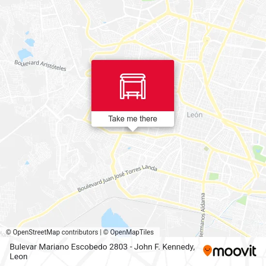 Bulevar Mariano Escobedo 2803 -  John F. Kennedy map