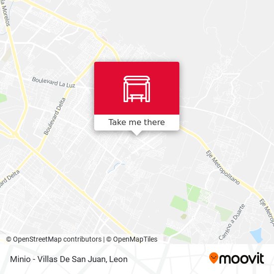 Minio -  Villas De San Juan map