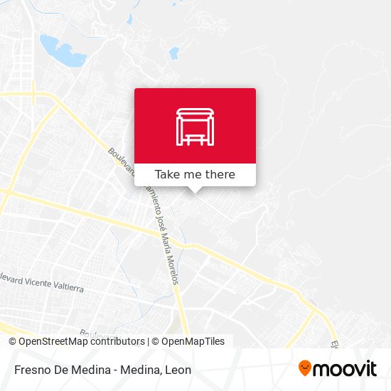 Fresno De Medina -  Medina map