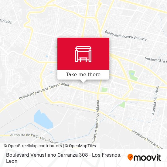 Mapa de Boulevard Venustiano Carranza 308 -  Los Fresnos