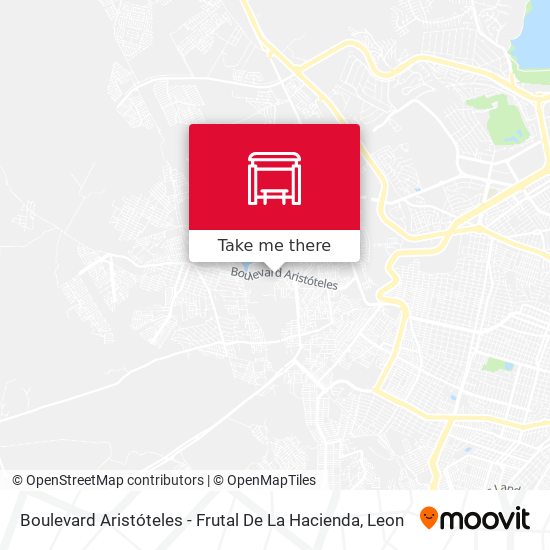 Mapa de Boulevard Aristóteles  - Frutal De La Hacienda