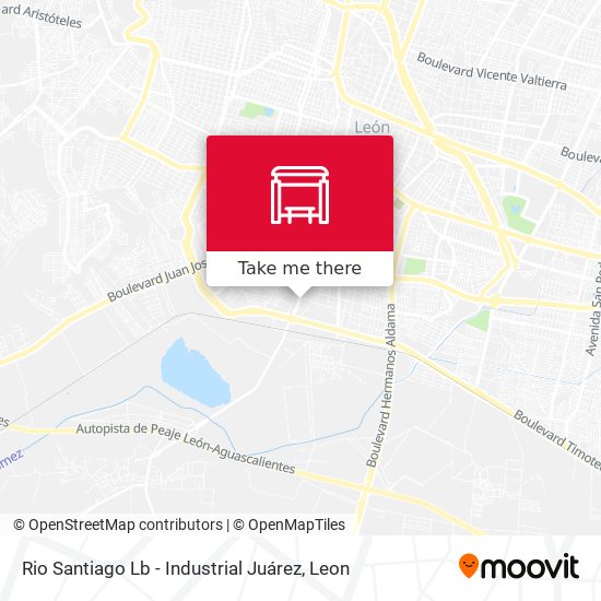 Mapa de Rio Santiago Lb -  Industrial Juárez