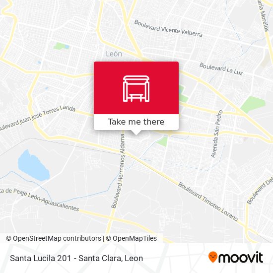 Santa Lucila 201 -  Santa Clara map