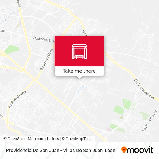 Providencia De San Juan - Villas De San Juan map