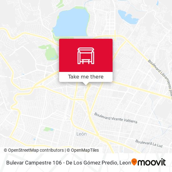 Mapa de Bulevar Campestre 106 -  De Los Gómez Predio