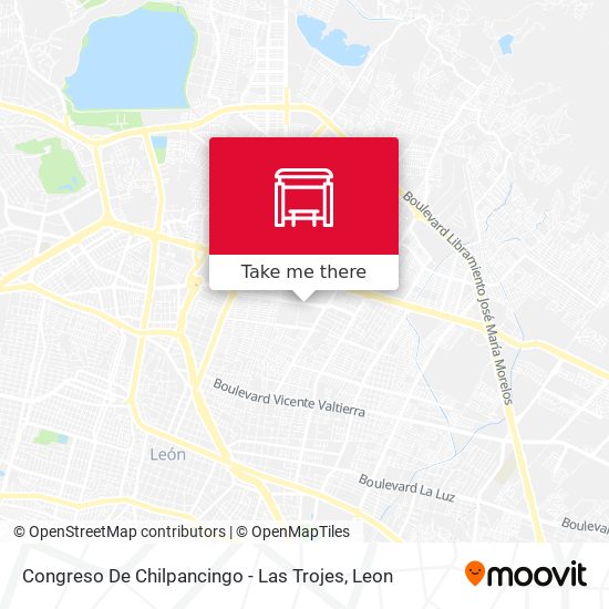 Mapa de Congreso De Chilpancingo -  Las Trojes