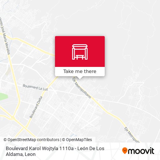 Mapa de Boulevard Karol Wojtyla 1110a -  León De Los Aldama