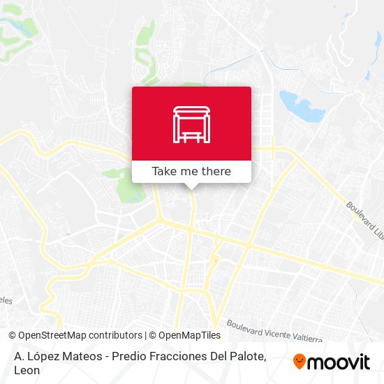 A. López Mateos  -  Predio Fracciones Del Palote map