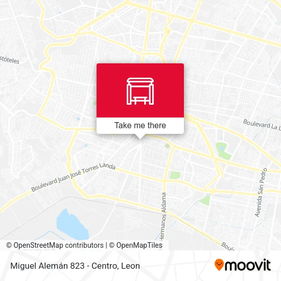 Miguel Alemán 823 -  Centro map