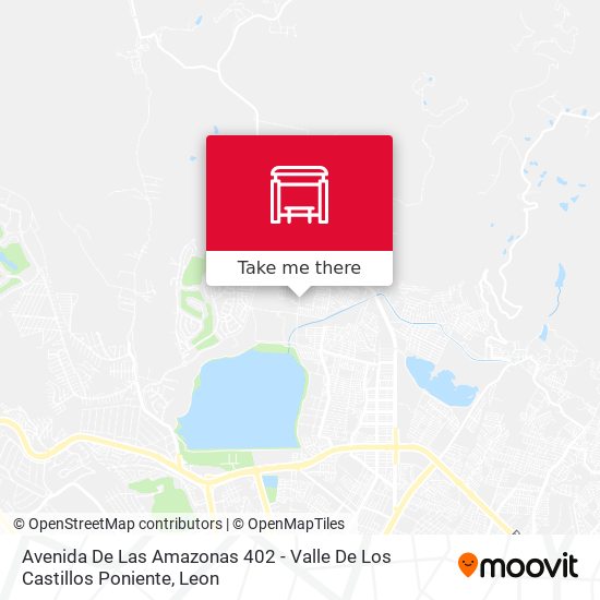 Avenida De Las Amazonas 402 -  Valle De Los Castillos Poniente map