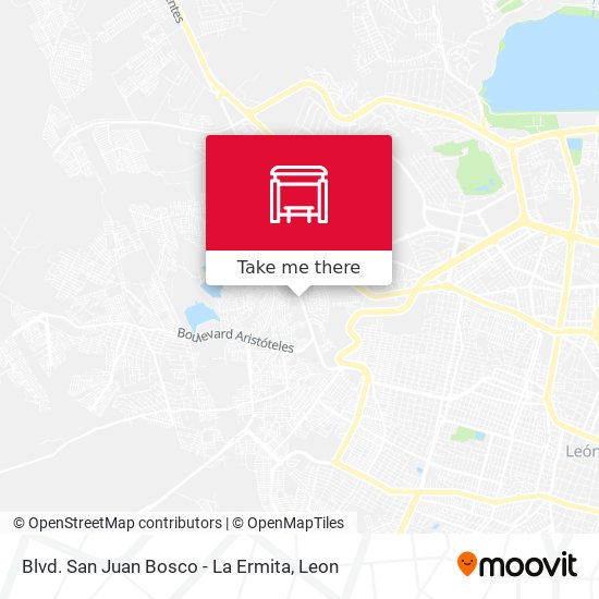 Mapa de Blvd. San Juan Bosco - La Ermita