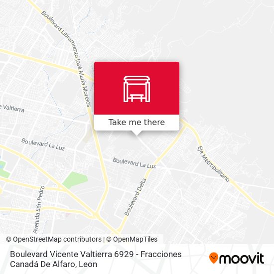 Boulevard Vicente Valtierra 6929 -  Fracciones Canadá De Alfaro map