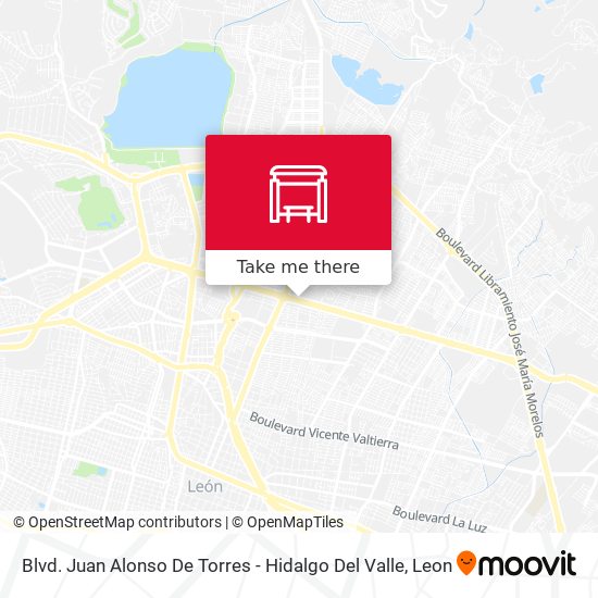 Blvd. Juan Alonso De Torres -  Hidalgo Del Valle map