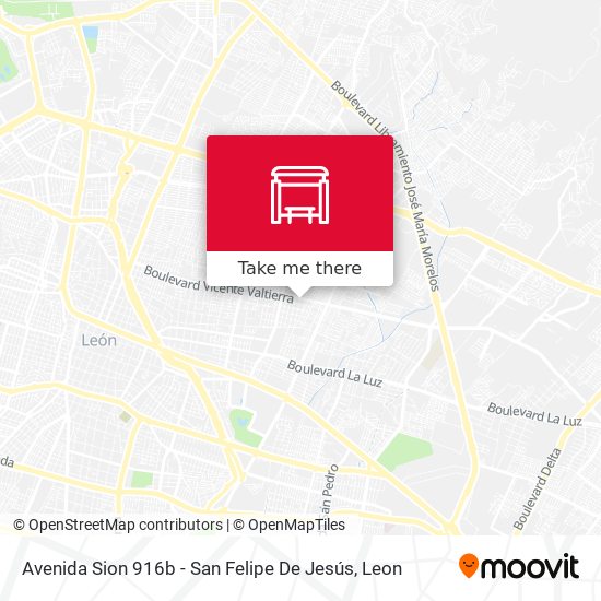 Avenida Sion 916b -  San Felipe De Jesús map