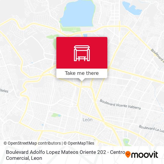 Mapa de Boulevard Adolfo Lopez Mateos Oriente 202 -  Centro Comercial