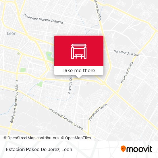 Mapa de Estación Paseo De Jerez