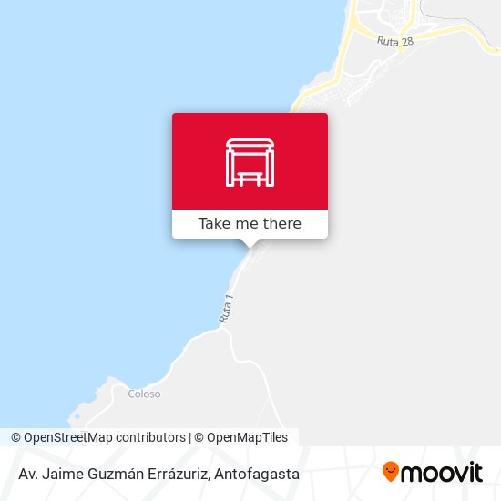 Mapa de Av. Jaime Guzmán Errázuriz